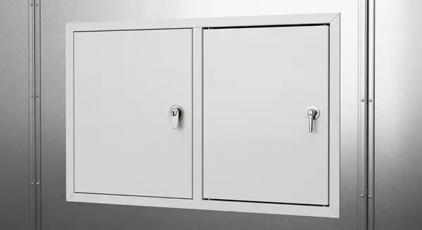 Klapa rewizyjna na kanał okrągły z uszczelką gumową