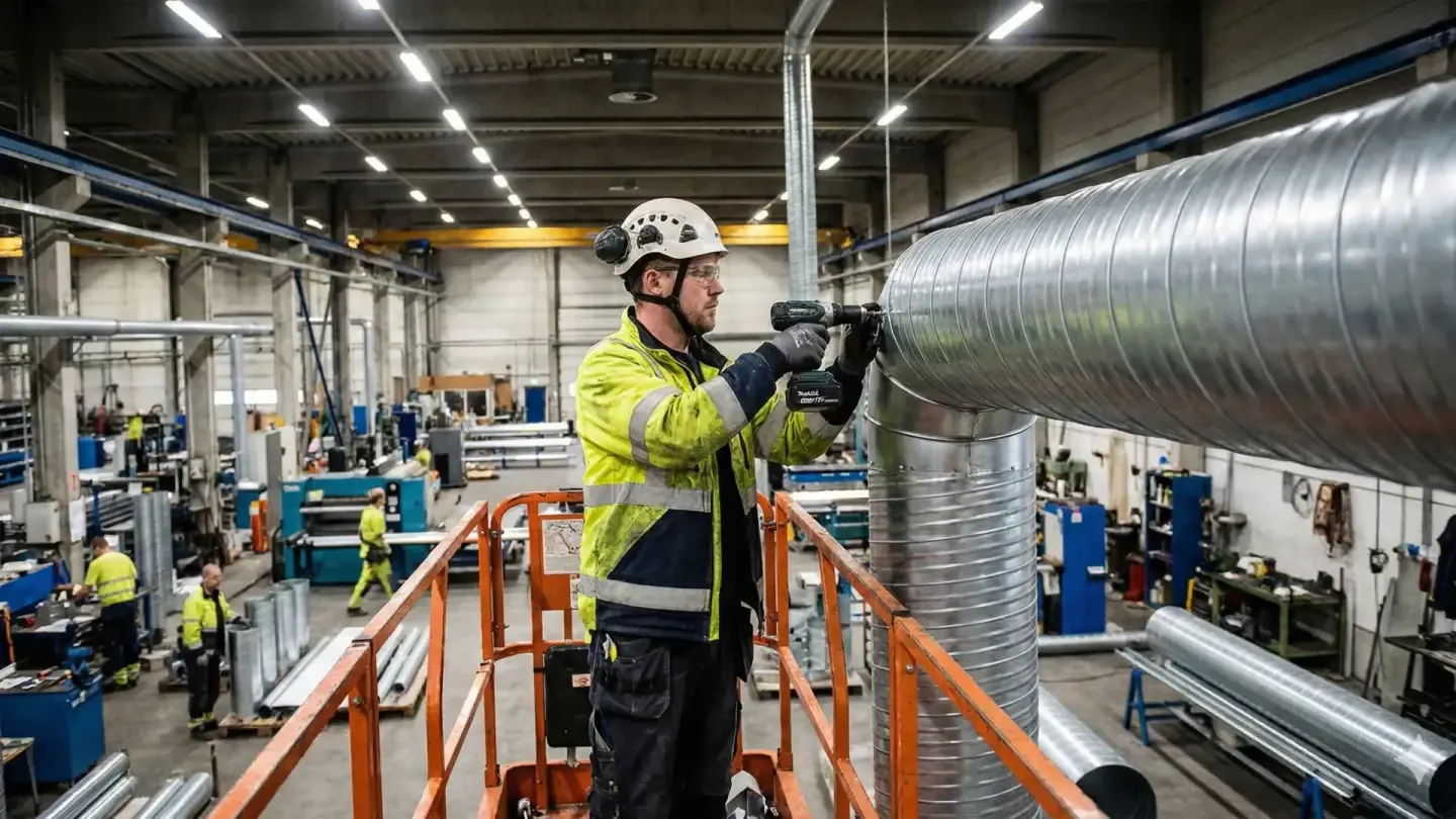 Hurtownia elementów wentylacyjnych Ventido - rury spiro i kształtki