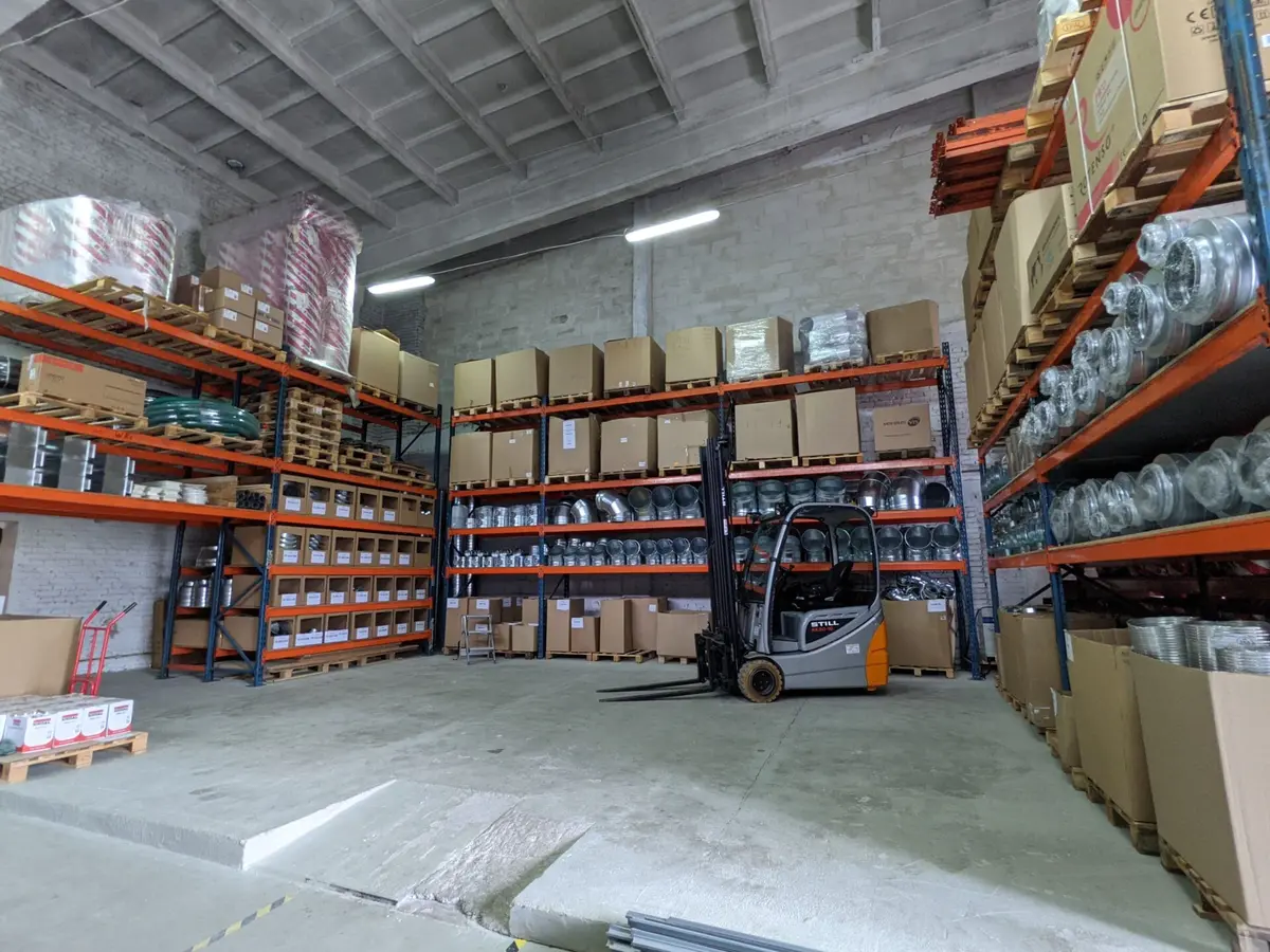 Magazyn Ventido — kształtki i elementy wentylacyjne